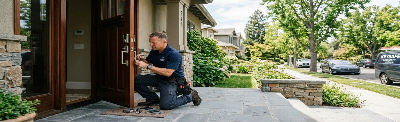 Professional locksmith serving Los Altos and Silicon Valley